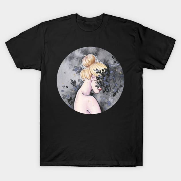 Dark forest T-Shirt by Ellen Wilberg